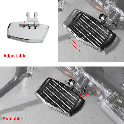 Driver Footboards Passenger Footpegs for BMW R18 B Transcontinental (2021–2024)
