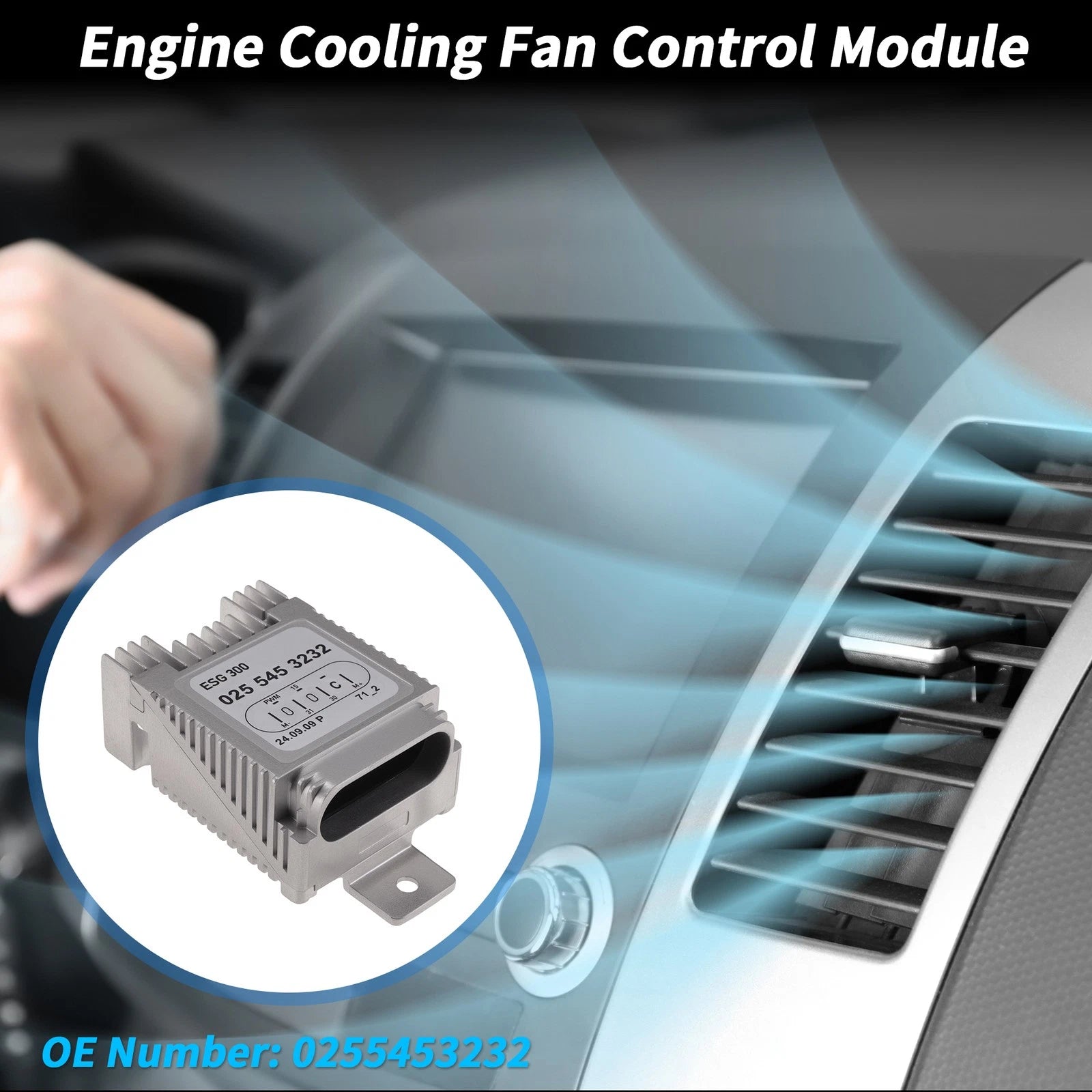 Engine Cooling Fan Control Module for Mercedes-Benz E55 (2003–2006)