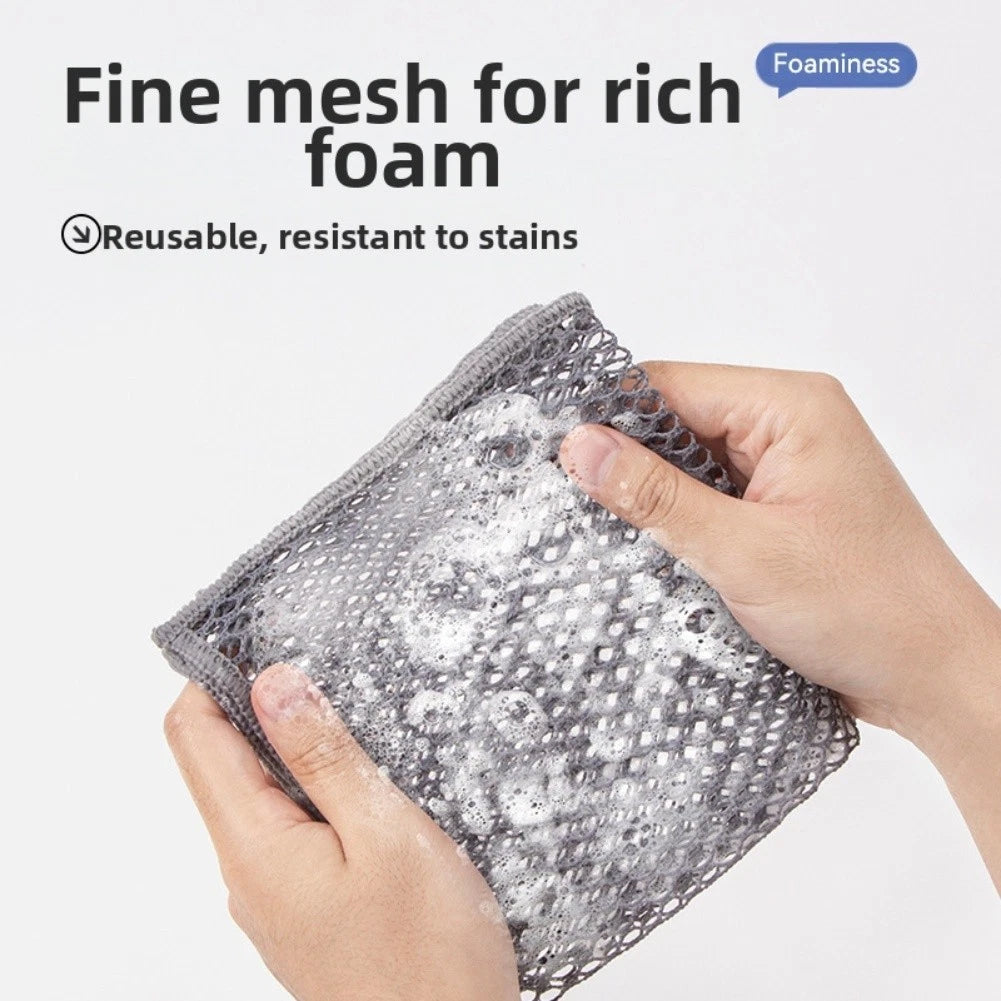 48 Microfiber Dish Cloths for Kitchen Cleaning (30x30 cm)