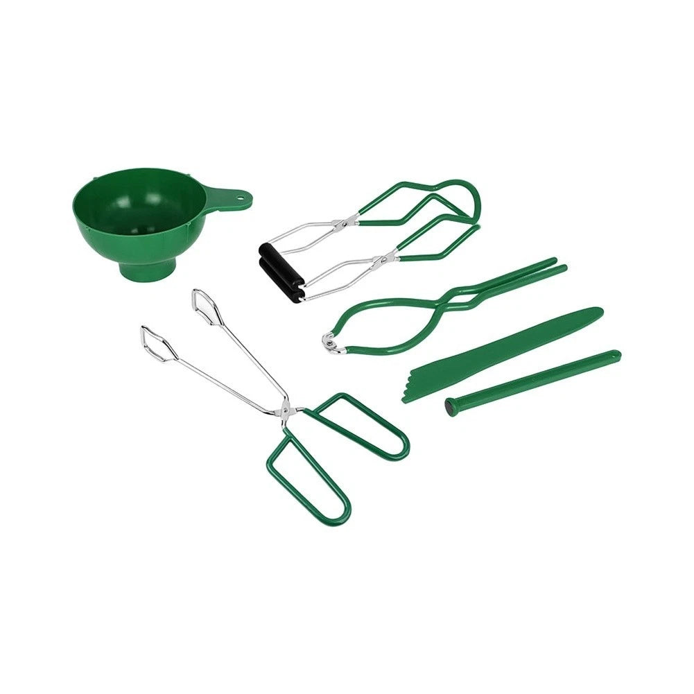 Canning Tool Bundle for Lifter Jar Clamp Steaming Rack Tongs