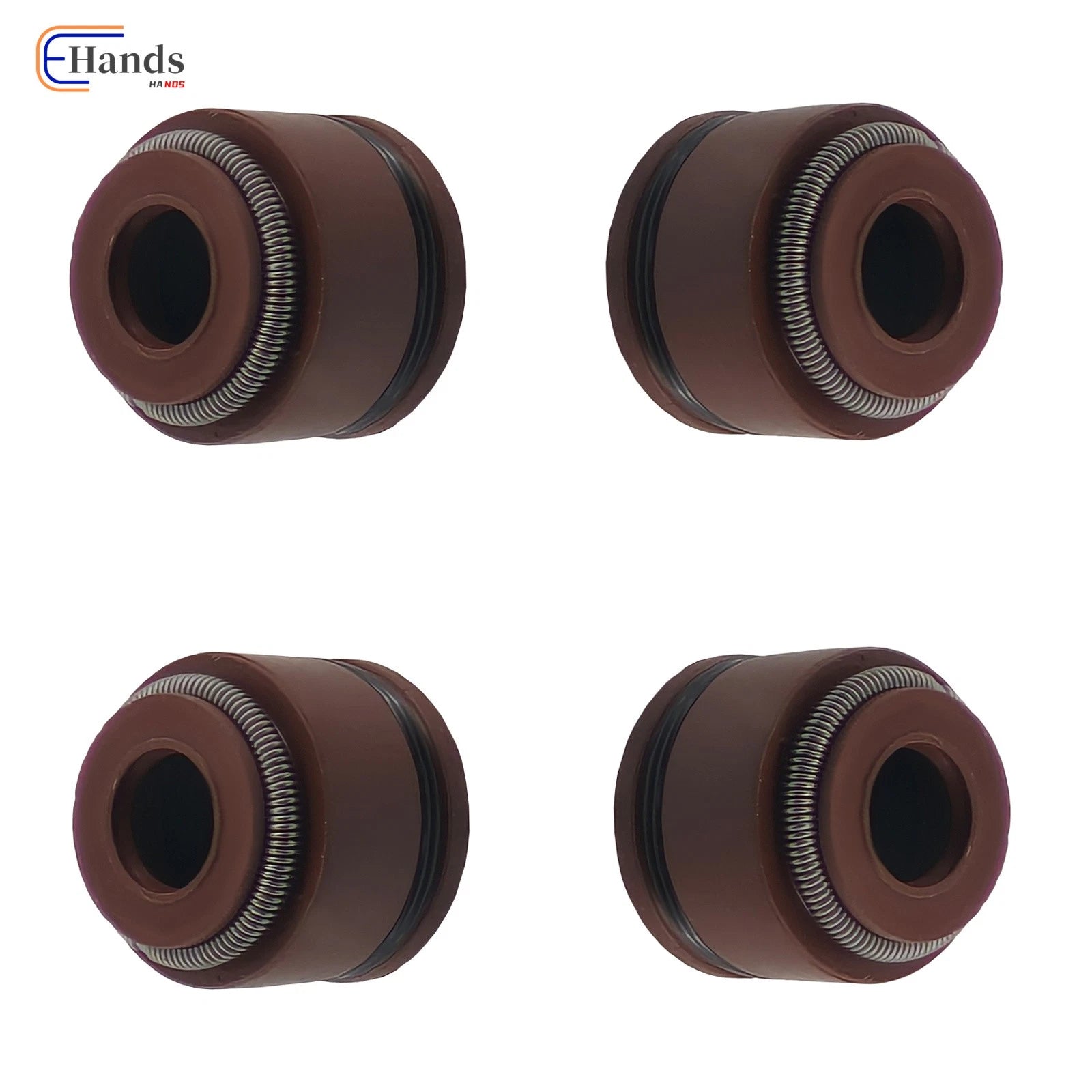 Set of 4 Valve Stem Seals for Honda CRF250R CRF250X (2004–2017) 12209-GB4-681