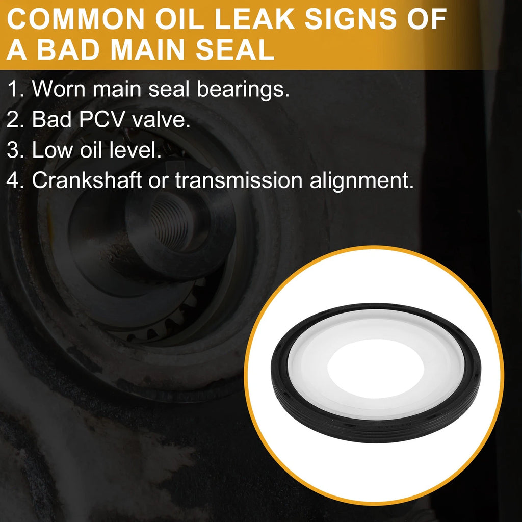 Engine Rear Crankshaft Oil Seal OEM Replacement for Chevrolet Avalanche (2002–2006)