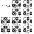 Set of 10 Carburetor Rebuild Kits for Husqvarna 113LD 123C (RB-69 RB69)