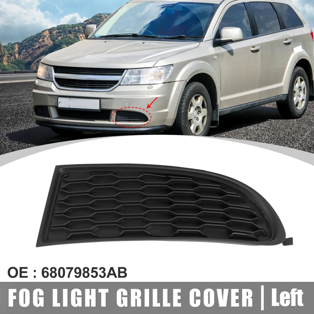 Fog Light Bumper Grille Cover Trim Front Left for Dodge Journey (2009–2014)