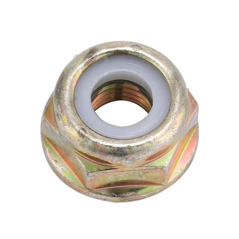 10PCS Reverse Nuts M10x1.25 Left Hand Thread for Various Brush Rods