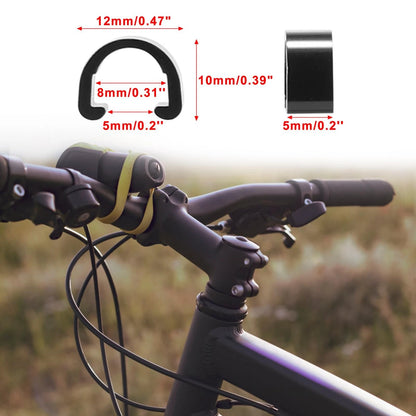 Bicycle Brake Cable Clip C Style Clamp for Mountain Bike (Universal)