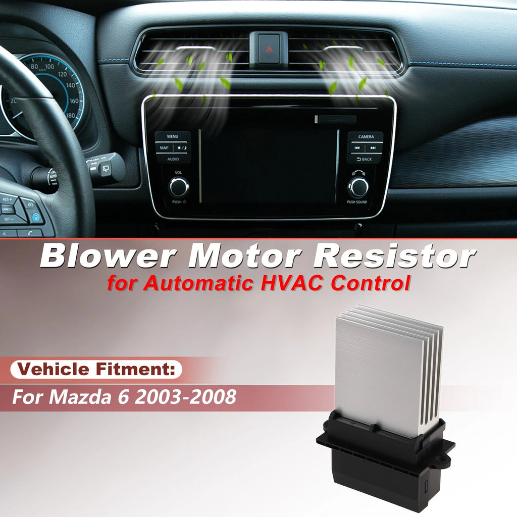 Blower Motor Resistor for Mazda 6 (2003–2008) Replace 5369585/GK3M61 B15