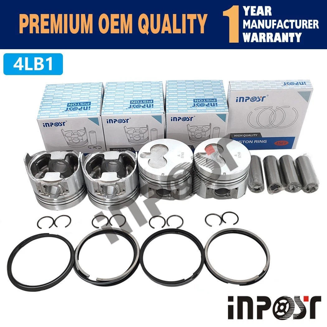 Overhaul Rebuild Kit for Isuzu 4LB1 Diesel Engine (Forklift, Excavator)
