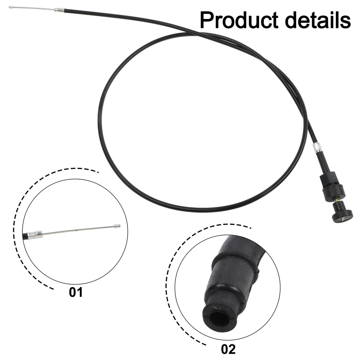 Throttle Control Cable and Starter Plunger Kit for Trx450 Foreman 4X4