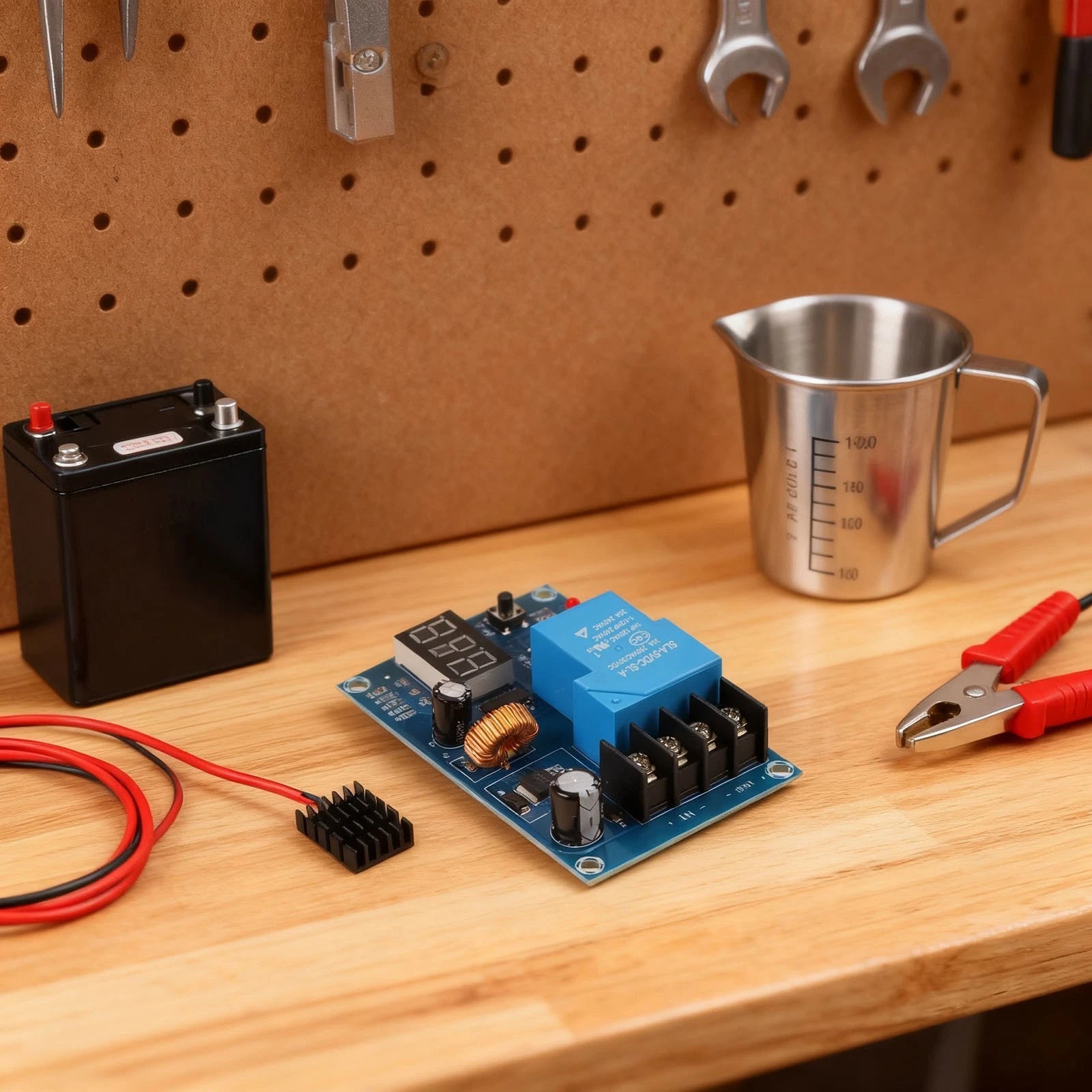 Battery Protection Board Module with Smart Relay and LED Display for XHM604