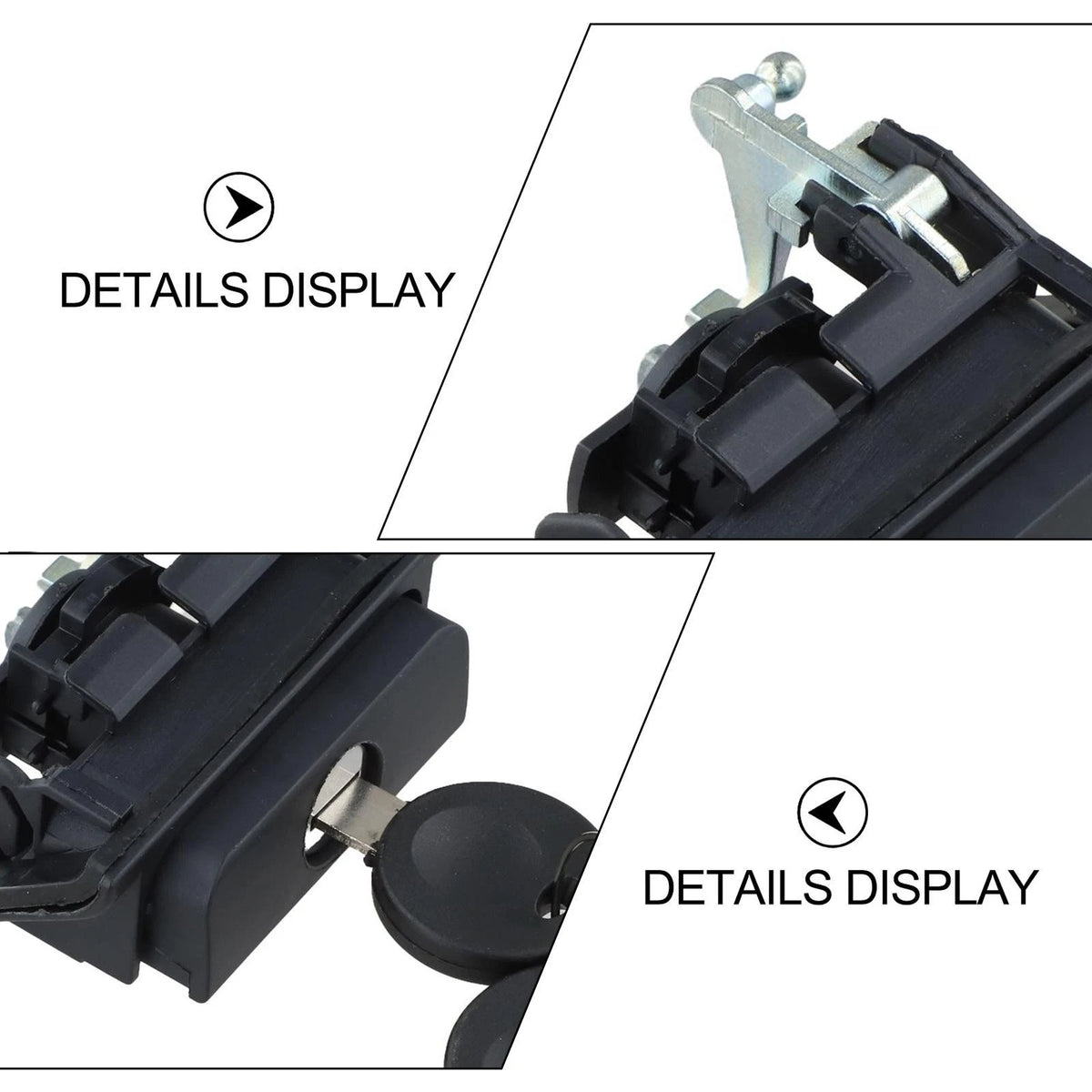 Rear Tailgate Handle Lock with 2 Keys for Golf Mk3 (1992–1999)