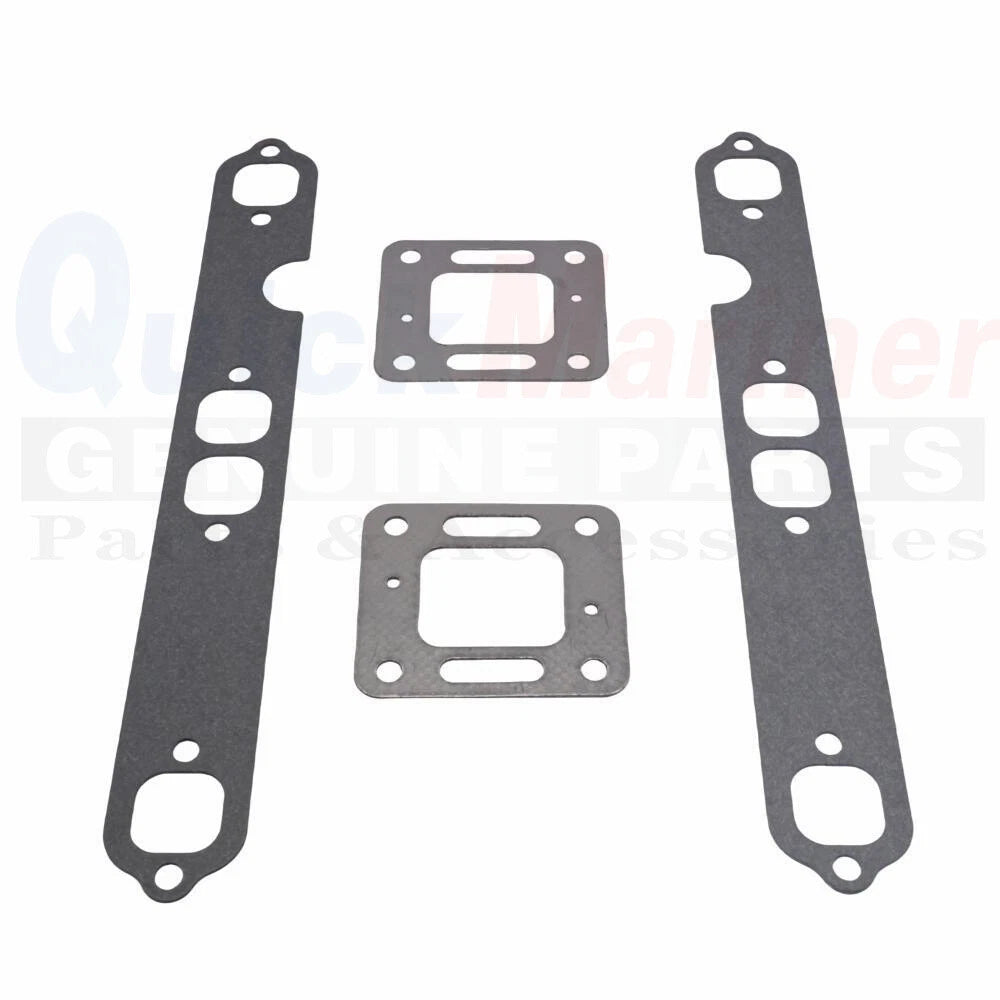 Exhaust Manifold Gasket Kit for Mercruiser 5.0L 5.7L V8 (27-863724, 27-33395)