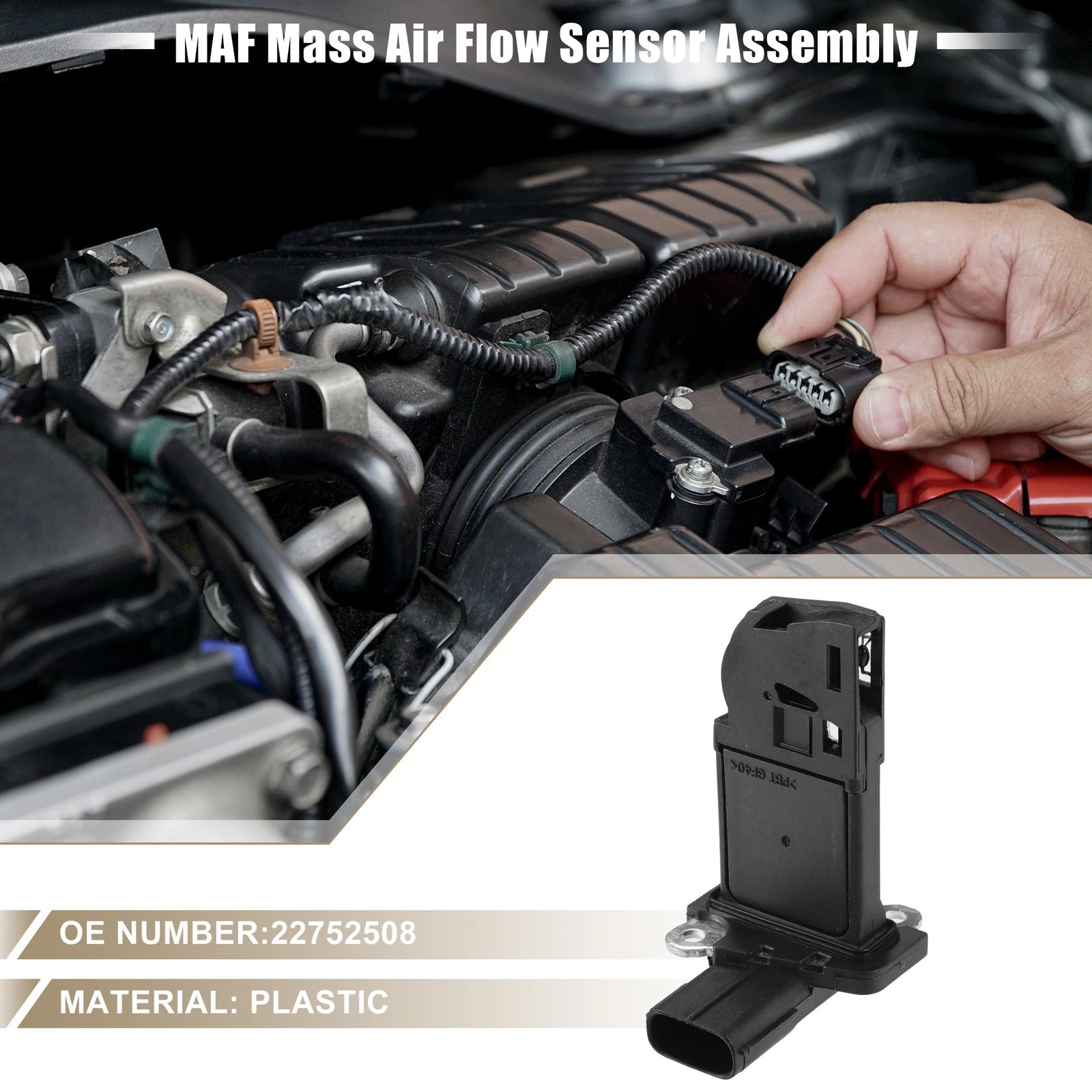MAF Mass Air Flow Sensor for Chevrolet Captiva 2.2 D 4WD (2011–2015)