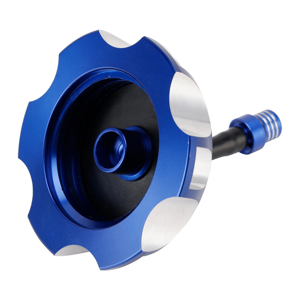 CNC Fuel Tank Cap w/Vent for Suzuki RM 65 100 125 250 RMZ250 RMZ450 (1996–2017)