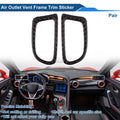 Air Conditioner Outlet Vent Trim Cover Frame for Chevrolet Corvette C8 (2020–2024)
