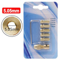 7X Brass Collet Drill Chucks Adapter for Motor Shaft Accessories