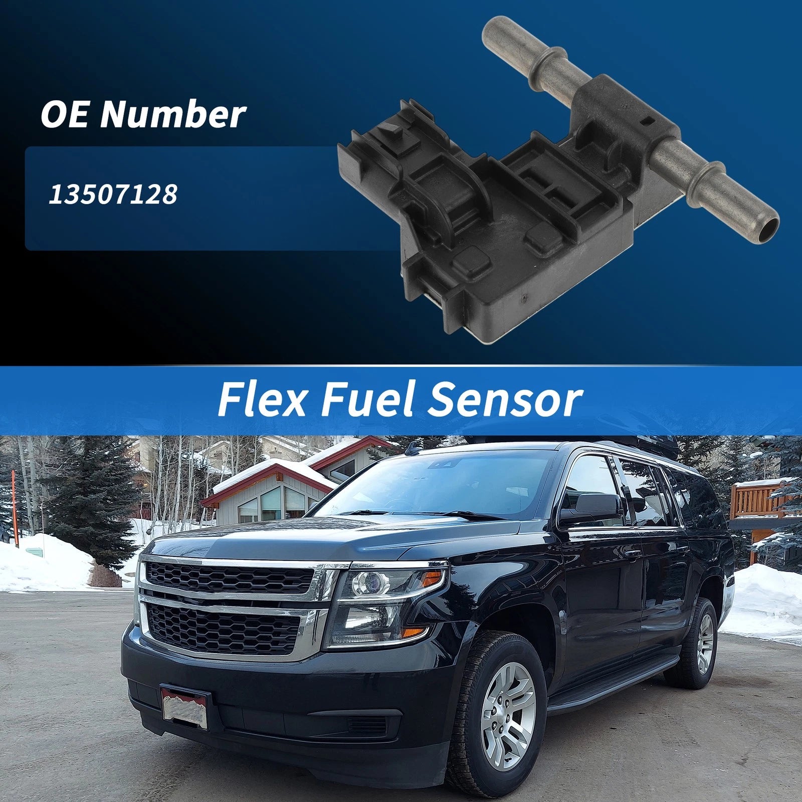 E85 Flex Fuel Sensor Replacement for Chevrolet Silverado 1500 (2014–2018)