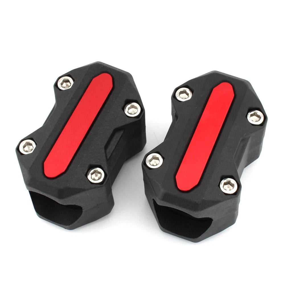 2X Motorcycle Universal Engine Bumper Guard Crash Bar Decor Protector For Honda
