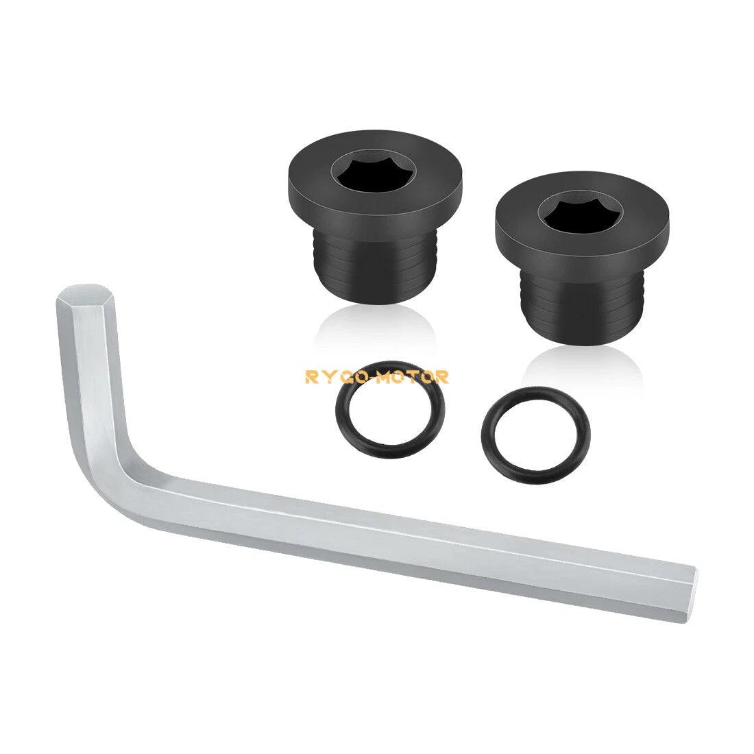 Front Differential Fill & Drain Plug Kit w/Tool for Polaris RZR 570 800 900 1000