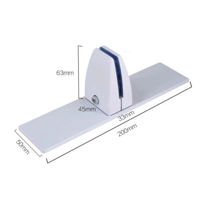Acrylic Panels Adjustable Screen Clip for Office Partition (Free Setup)