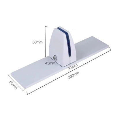 Acrylic Panels Adjustable Screen Clip for Office Partition (Free Setup)