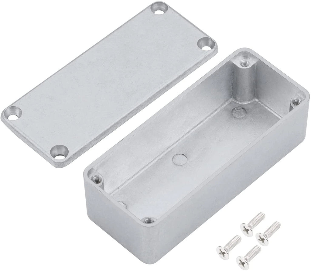 Aluminum Electronics Enclosure Box 90mm x 40mm x 30mm - Silver