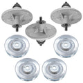 Deck Spindles with Pulley Replacement for Murray Beal ELB175460 (1990–2010)