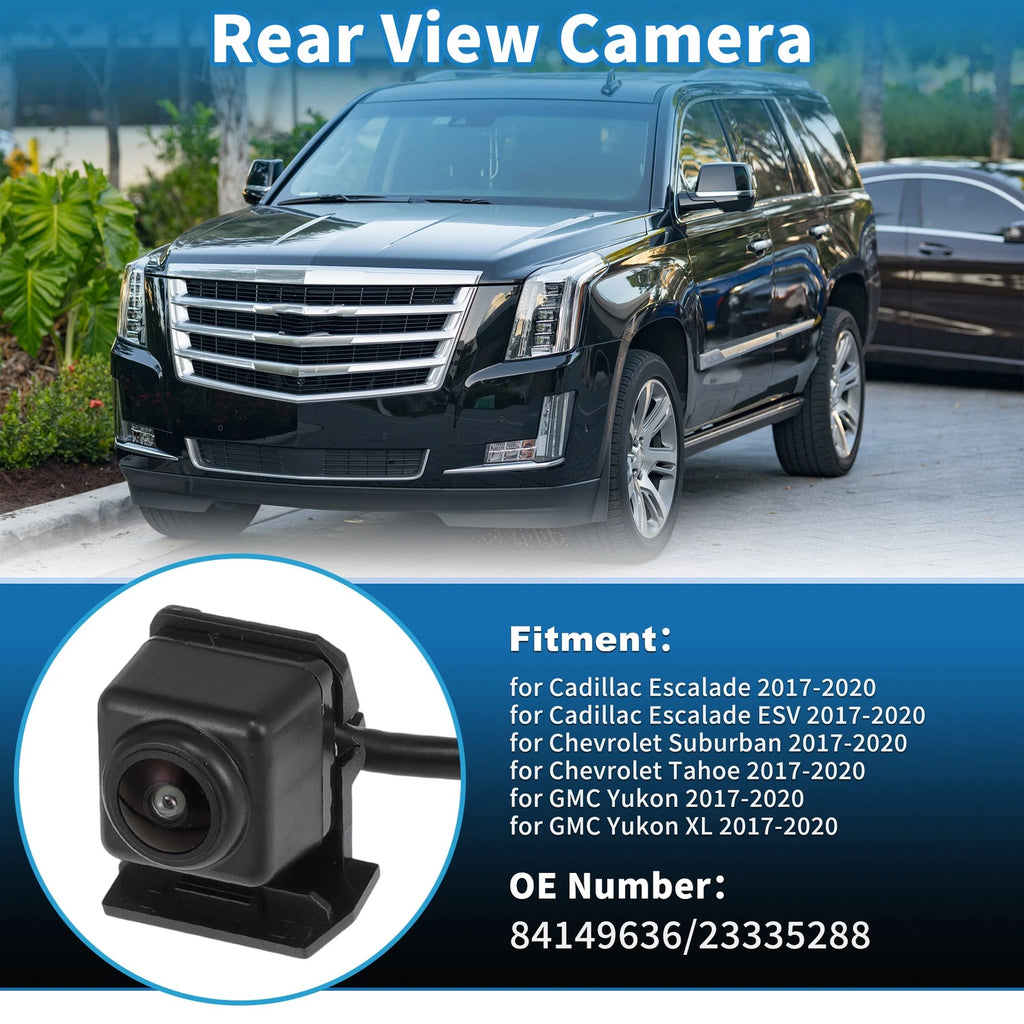 Rear View Camera Replacement for Chevrolet Suburban Tahoe for GMC Yukon (2017–2020)