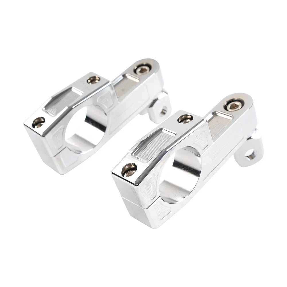 Engine Guard Highway Crash Bar Mount Foot Peg Rest Clamp for Harley