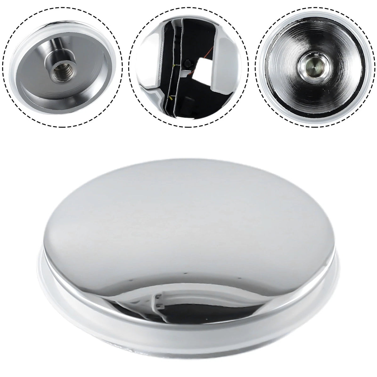 38mm Replacement Sink Waste Plug Cap for (Chrome)