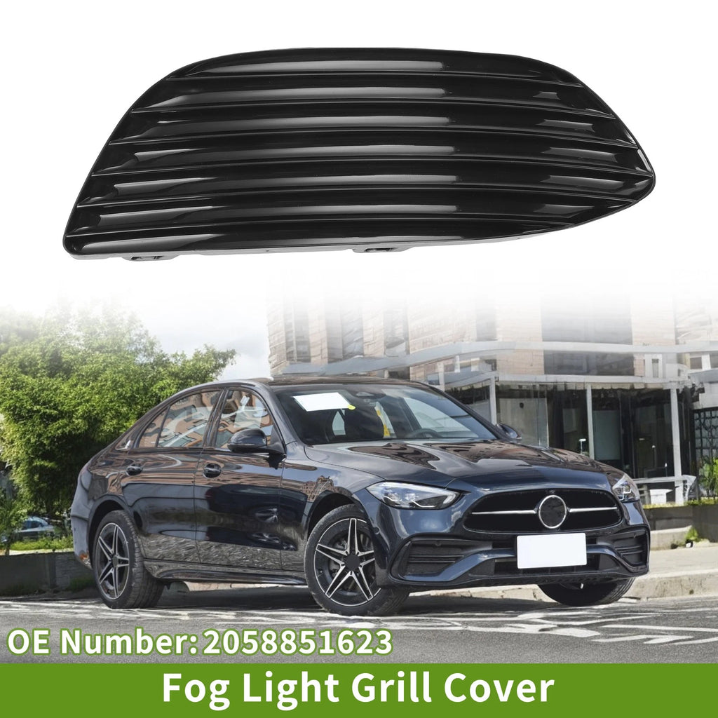 Front Right Fog Light Grill Replacement for Mercedes-Benz C-Class (2008–2014)