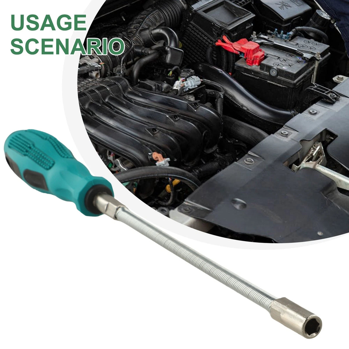 Flexible Hose Clamp Driver for Automotive Applications