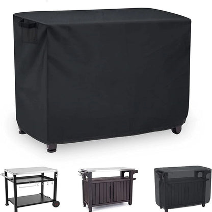 Secure Fit Cover for Movable Dining Cart (Adjustable Drawstring)