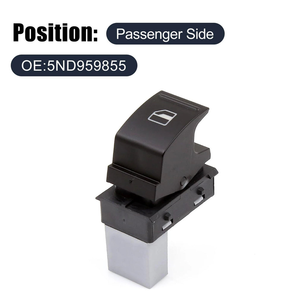 Power Window Switch Passenger Side Replacement for VW Golf Jetta Passat CC (2006–2014)