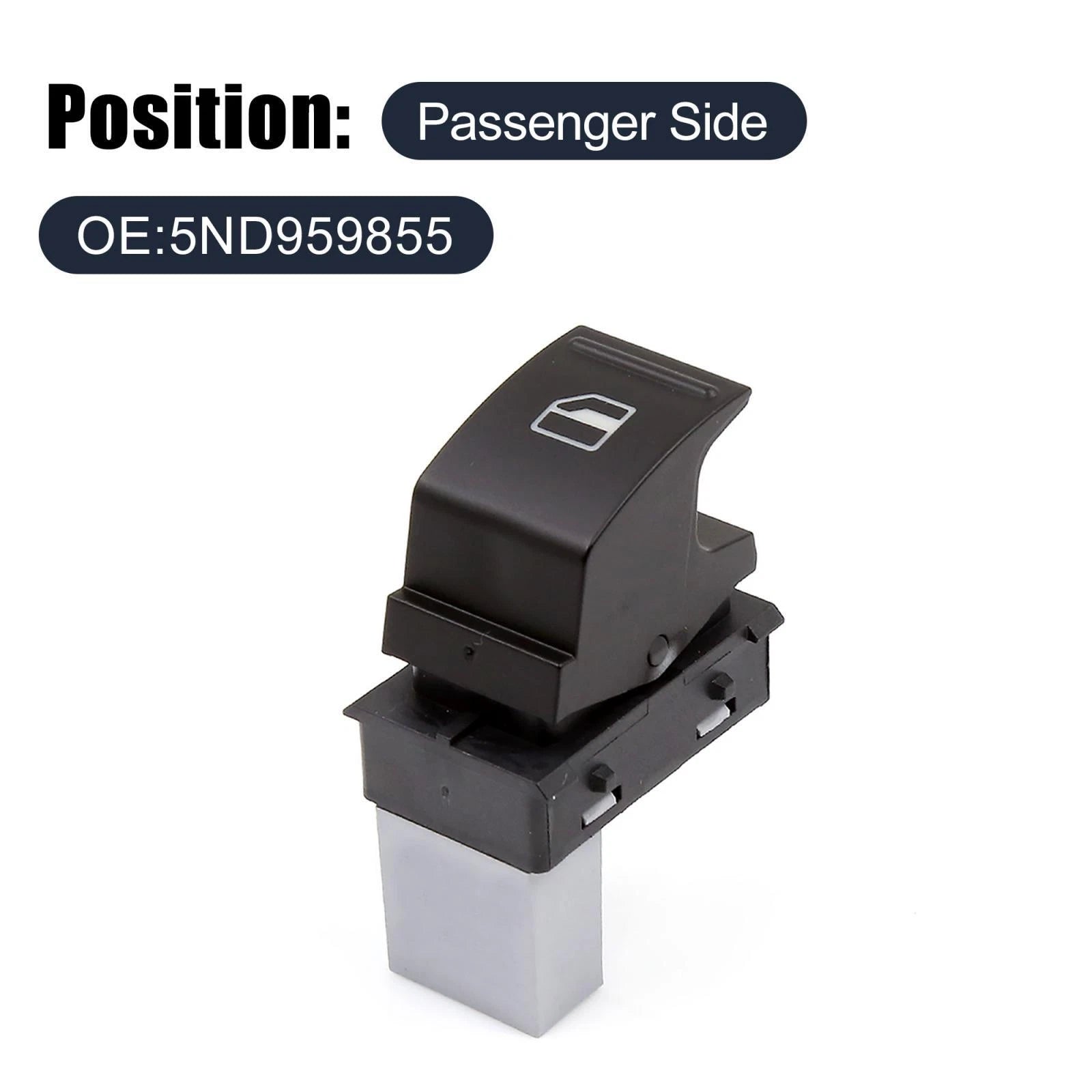 Power Window Switch Passenger Side Replacement for VW Golf Jetta Passat CC (2006–2014)