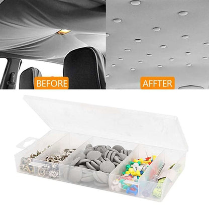 Headliner Repair Kit for Car Roof (Universal) - 60 Rivets Included