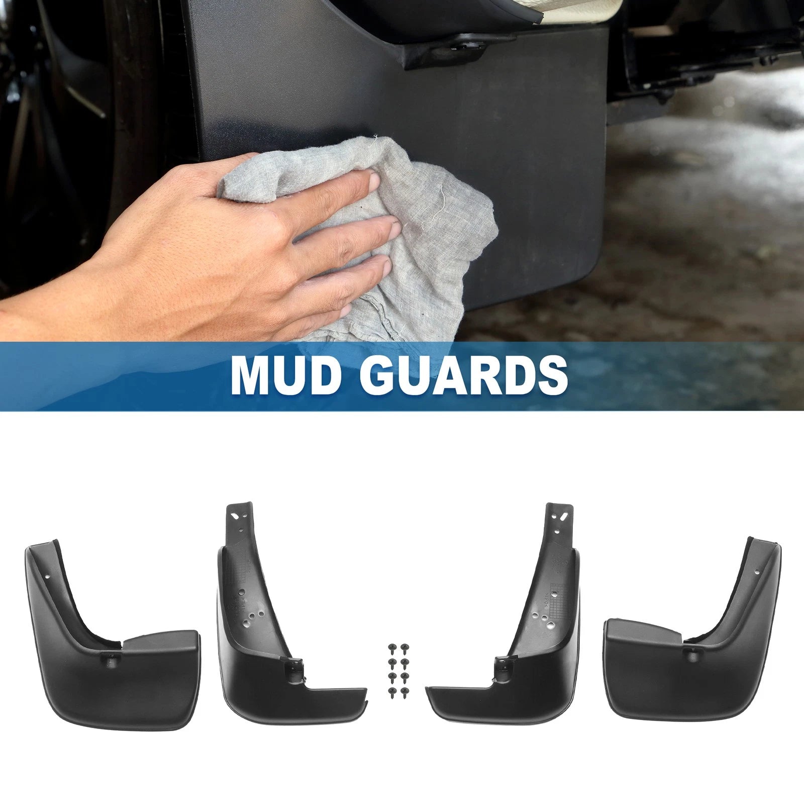 Mud Flap Splash Guard Front for Toyota Corolla 9th Gen (2003–2008)