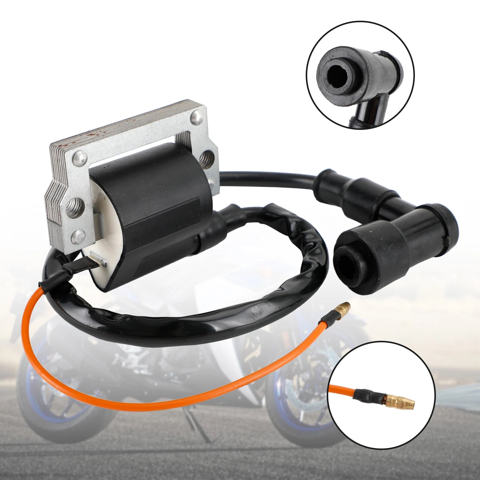 Ignition Coil for Yamaha LB50 LB80 DT80 DT100 DT125 DT175 MX100 TT250 (1980–1999)