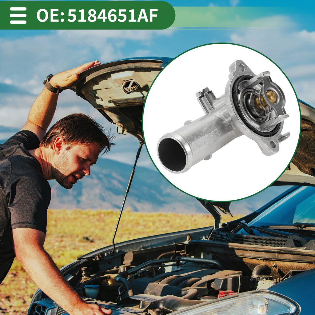 Thermostat Housing Replacement for Dodge Durango 2011–2015 for Jeep Wrangler 2012–2017