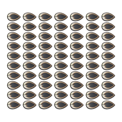 2D Holographic Laser Flat Fishing Lure Eyes Stickers