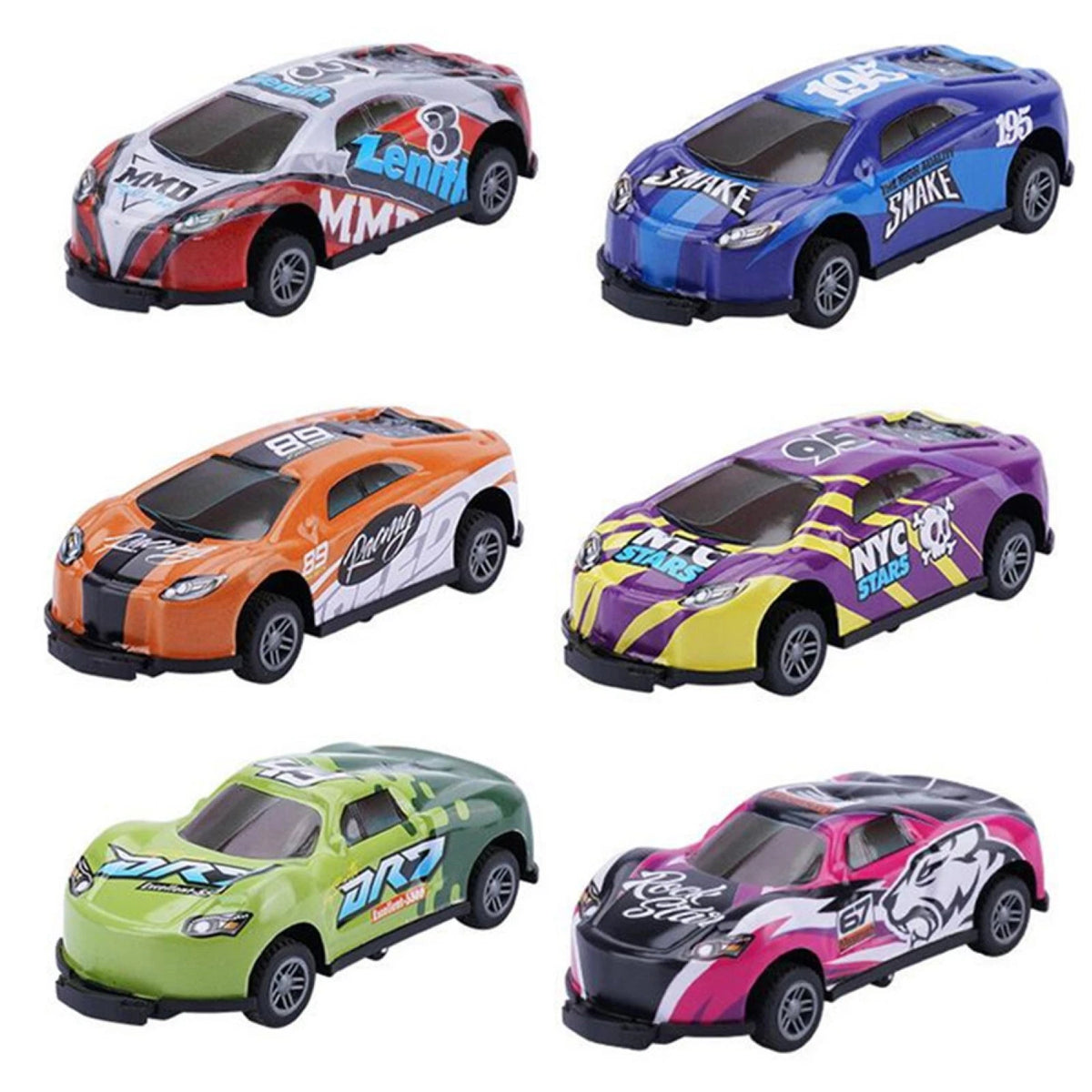 3X Mini Flip Pull Back Stunt Toy Car for Kids