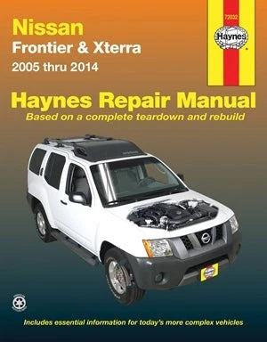 Service Repair Manual for Nissan Frontier & Xterra (2005–2014)