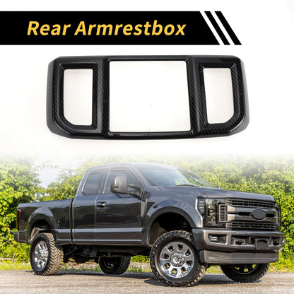 Rear Air Vent Armrest AC Outlet Panel Cover Trim for Ford F-150 (2015–2020)