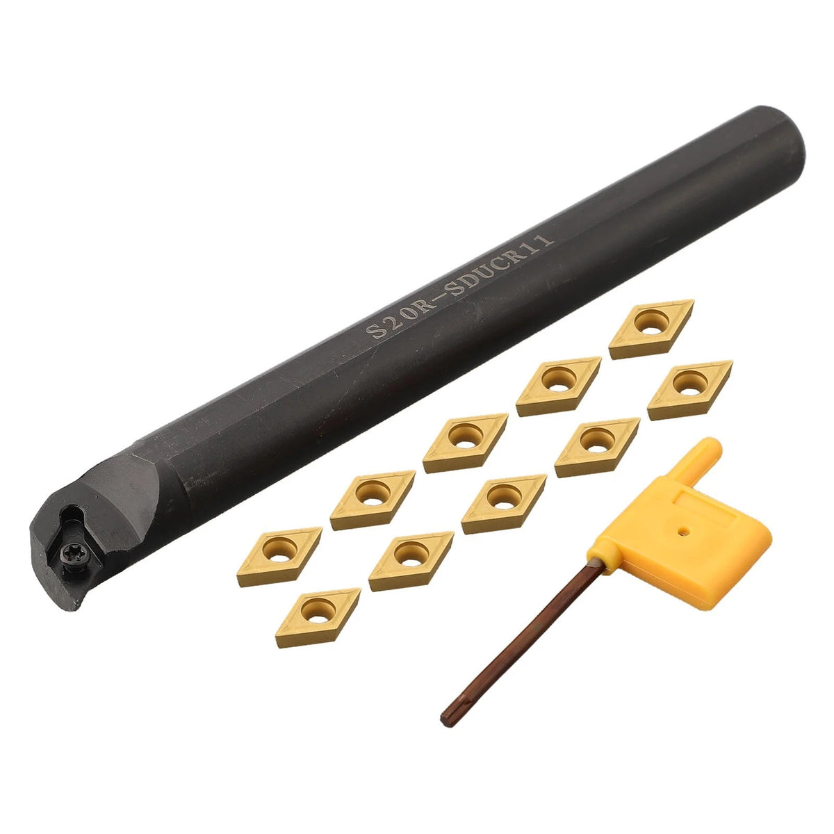 Turning Tool Holder Insert Blades 200mm Shank (200mm)