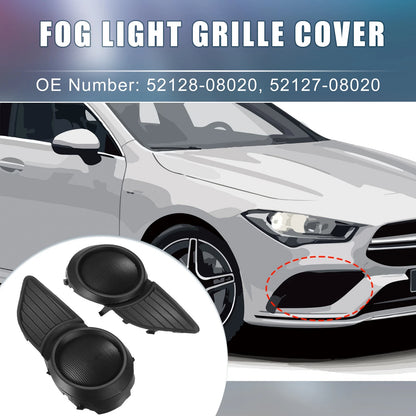 Fog Light Grille Cover Left Right Replacement for Toyota Sienna (2011–2020)