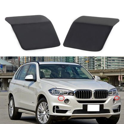 Set of 2 Headlight Washer Cover Caps for BMW X5 (2014–2018)