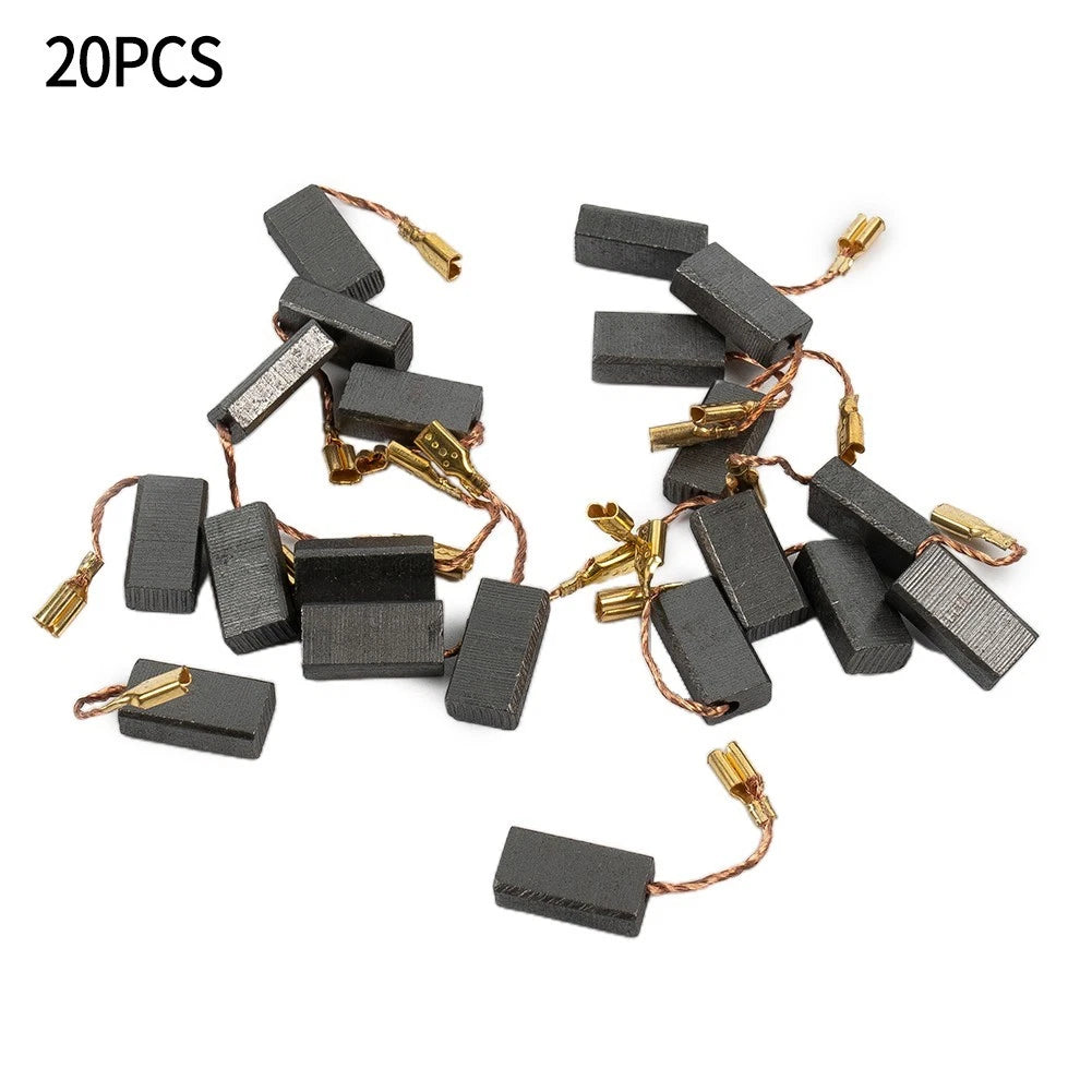 20PCS Carbon Brushes for Angle Grinder (15mm x 8mm x 5mm)