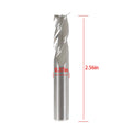 3X 3/8" 3 Flute Carbide End Mill Regular Length Milling Tool