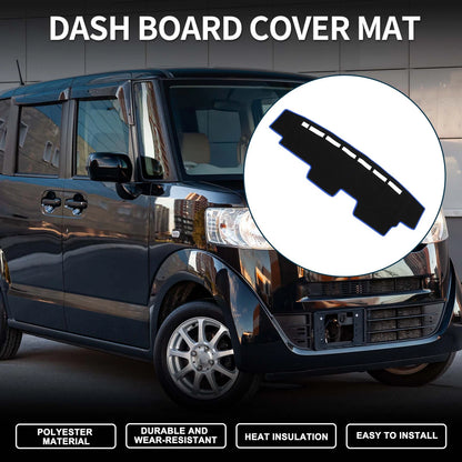 Dashboard Cover Mat for Honda N-VAN JJ1 JJ2 (2018–2023) Sun Protector Black Blue