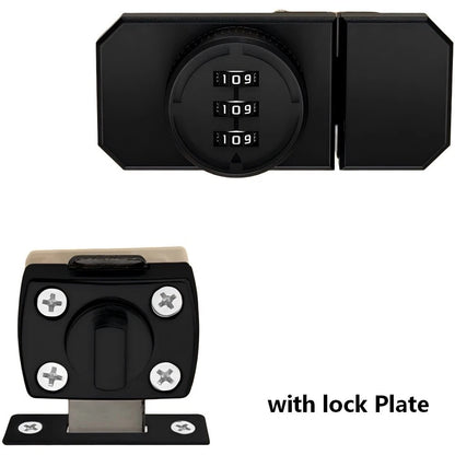 Zinc Alloy Glass Cabinet Door Lock with Password Protection for Display Cases